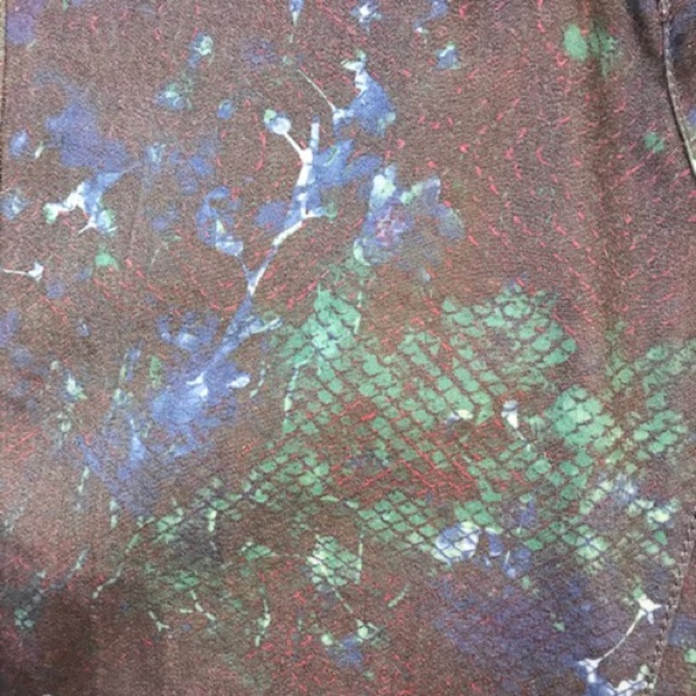 10, INC Patterned Pants Jeans Style Dye Splattered